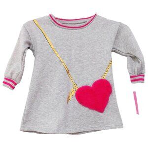 NWT: Betsey Johnson Girl's Heart Valentine's Day Dress